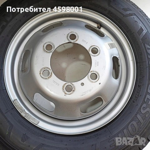 6бр.Оригинални джанти 16цола 6x170 за ДВОЙНА ГУМА Iveco Daily(2000-2025), снимка 5 - Гуми и джанти - 53250524