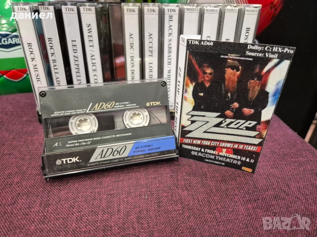 Хубави аудио касети TDK и MAXEL с готина рок музика + подарък, снимка 10 - Аудио касети - 54080518