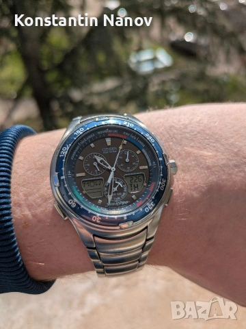 Citizen Eco-Drive C660-T000636 42mm Stars & Stripes, снимка 5 - Мъжки - 53699081