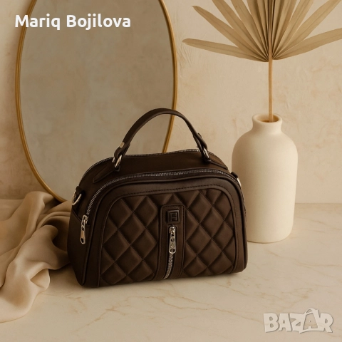 Ежедневна дамска чанта 2 в 1 – стил и удобство през целия ден, снимка 4 - Чанти - 51609768