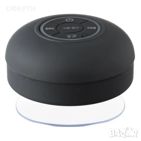 Bluetooth високоговорител водоустойчив 3W с LED светлина и вендуза ?9cm арт No213058, снимка 2 - Друга електроника - 47021309