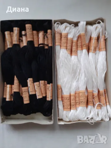 Конци памучни мулине, снимка 2 - Гоблени - 49625332