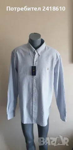 POLO Ralph Lauren Slim Fit Cotton Mens Size 2XL НОВО! ОРИГИНАЛ! Мъжка Риза!, снимка 8 - Ризи - 47709405