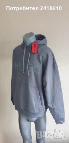 Hugo Boss HUGO Ditchle Oversize Mens Hoodie Size M / L НОВО! ОРИГИНАЛ! Мъжки Суичер!, снимка 14 - Суичъри - 52539075