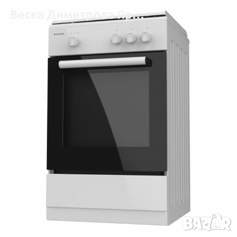 Газова печка Taurus CIG3FWHMG – 3 горелки, газова фурна 43 л, 9850 W, с дефект, снимка 5 - Печки, фурни - 52055812