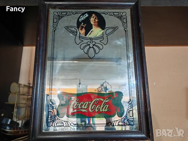 Старо рекламно огледало на Coca Cola, снимка 9 - Антикварни и старинни предмети - 45672051