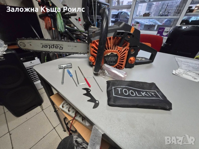 Бензинова резачка за дърва Rapter RR CS-52, 2.4 к.с., 40 см, снимка 4 - Други инструменти - 53556154