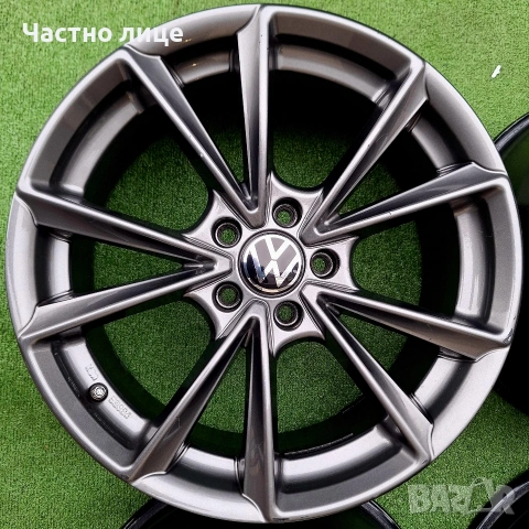 Продавам 4бр 18-ки джанти за Фолксваген Пасат, Тигуан, Шаран, Голф , снимка 4 - Гуми и джанти - 53951132
