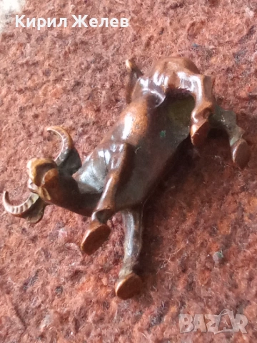 Бронзова фигурка на бик 45030, снимка 5 - Колекции - 54199538