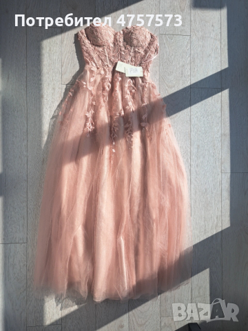  Бална рокля с корсет