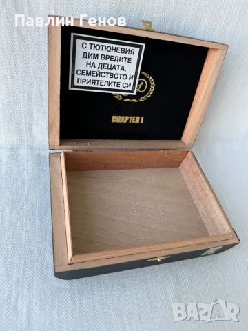 Дървена колекционерска кутия за пури La Flor Dominicana Chapter 1, снимка 8 - Други ценни предмети - 45609814