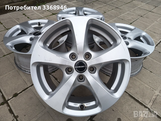 Джанти BORBET 16" 5x112 VW AUDI MERCEDES 