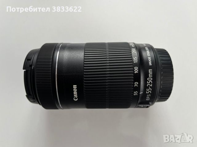 Фотоапарат Canon 4000D + Kit Lens + EF 50mm 1.8 STM + EF-S 55-250mm 4-5.6 IS STM, снимка 7 - Фотоапарати - 45872301