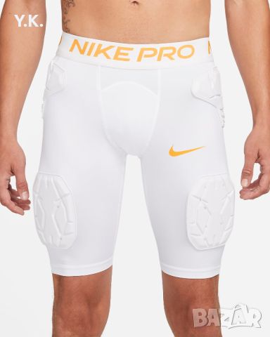 Оригинален мъжки къс клин с протектори Nike Pro HyperStrong, снимка 4 - Други - 45877191