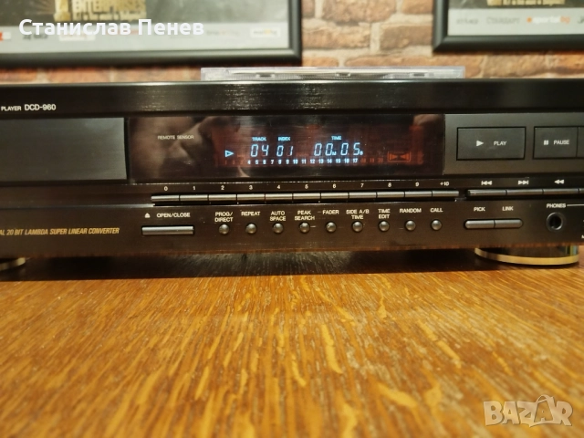 Denon DCD-960 CD Player , снимка 6 - Ресийвъри, усилватели, смесителни пултове - 52859433