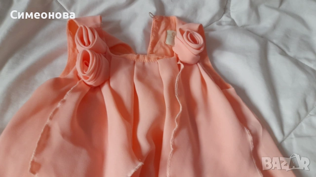 Рокля, размер 80, снимка 7 - Бебешки рокли - 53401500