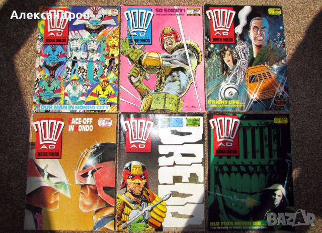 Cyberpunk 6 поредни бр. 2000 AD Judge Dredd киберпънк, снимка 2 - Списания и комикси - 51482143
