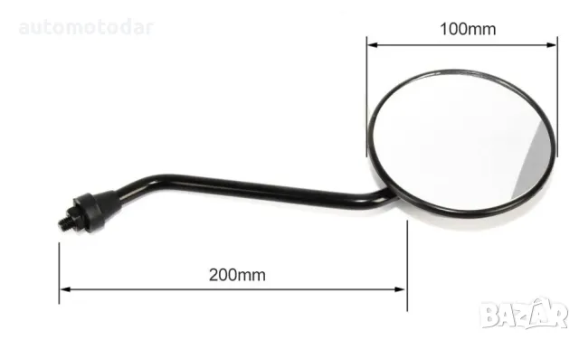 Огледала за мотор 10мм, снимка 2 - Аксесоари и консумативи - 48767073