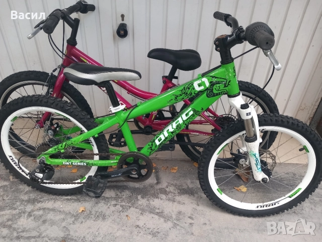 Детски велосипеди Drag C1 и HOOD Haker 20" 