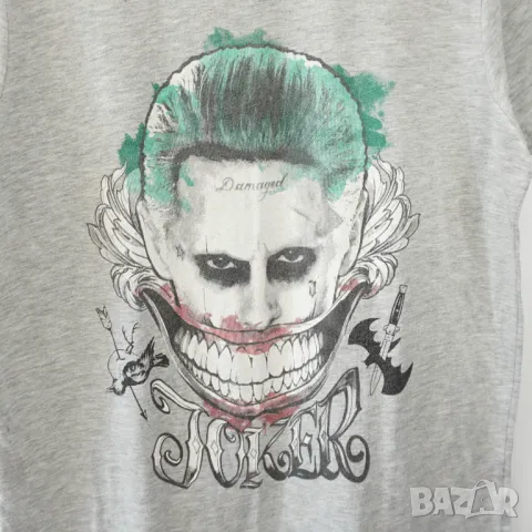 Suicide Squad Joker тениска с графика - L, снимка 3 - Тениски - 47119573