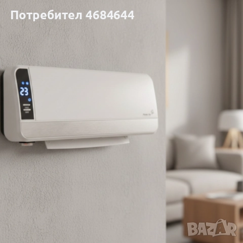 Електрически стенен конвектор с керамично PTC съпротивление , снимка 4 - Друга електроника - 52902776