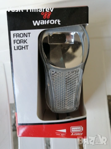 Немски вело фар (лед)! , снимка 3 - Аксесоари за велосипеди - 53794706