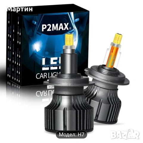 LED H7 крушки 360 градусови, снимка 2 - Аксесоари и консумативи - 53887699