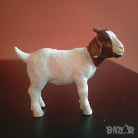 Колекционерска фигурка Schleich BOER GOAT KID Baby Farm Animal 2001 13260 , снимка 1 - Колекции - 46798353