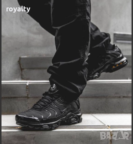 Маратонки Nike Air TNG- Цвят Черно, снимка 2 - Маратонки - 51635557