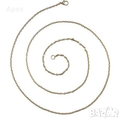 Стоманена Верижка за Джобен Часовник 37см. Масивен Сребрист Кюстек. Здрави и Стилни Верижки Кюстеци, снимка 7 - Джобни - 54010600