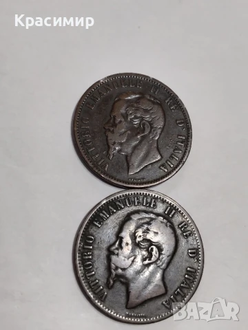 10 Чентесими 1866 г., снимка 9 - Нумизматика и бонистика - 51142179