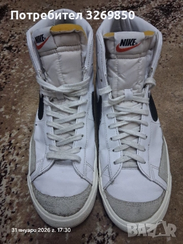 Маратонки Nike blazer номер 44,5 ( 28.5 см.), снимка 5 - Маратонки - 53296790