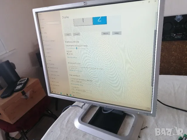 Монитор HP LP1965 19", снимка 1 - Монитори - 47236060
