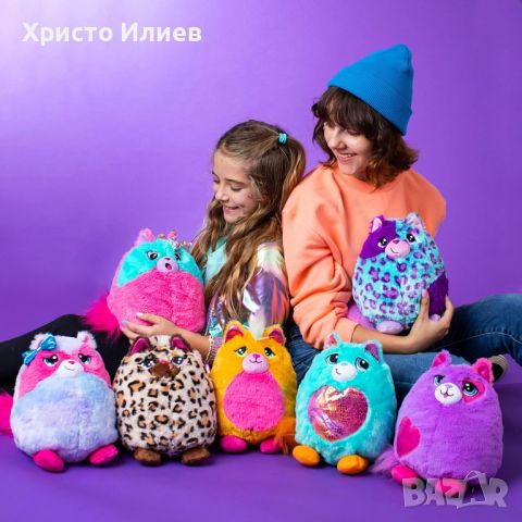 Плюшена играчка коте изненада Misfittens Cats, снимка 2 - Плюшени играчки - 46768050