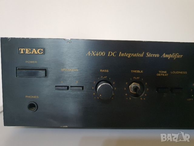 TEAC A-X 400, снимка 6 - Ресийвъри, усилватели, смесителни пултове - 45583683