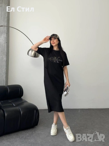 🩷Дамска рокля ✨🔥🔥🔥 👍 ✨𝗣𝗿𝗶𝗰e :19€ НА ЕДРО ✨𝗦ı𝘇𝗲: S M L XL XXL 📌5 бр, снимка 8 - Рокли - 53672006