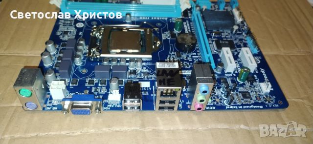 Продавам дънна платка Gigabyte GA-H61M-S1 (rev. 2.1) Сокет 1155, снимка 2 - Дънни платки - 45237372