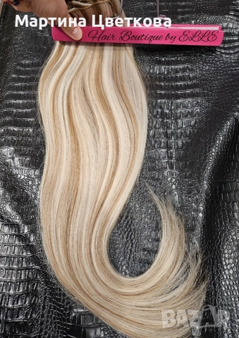 100% Естествена славянска коса , снимка 4 - Аксесоари за коса - 52962729