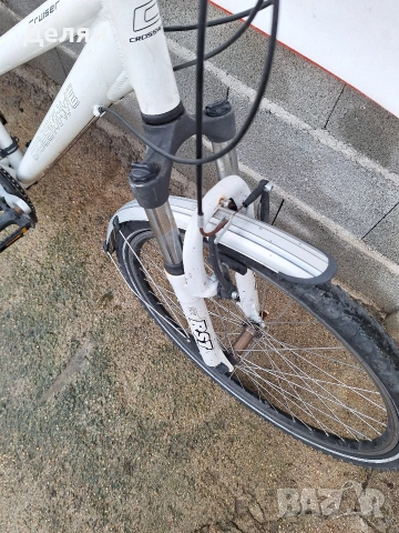 Велосипед CROSSWAVE 26",алуминиева рамка,преден амортисьор,скорост 3×8,монтаж SHIMANO ACERA, снимка 6 - Велосипеди - 53600244