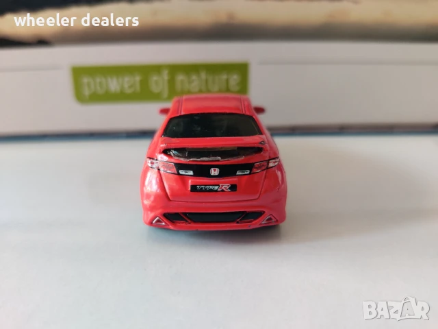 Метална количка Matchbox Мачбокс Honda Civic Type R - 2008 - Red, снимка 4 - Колекции - 50754692