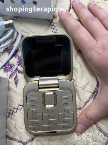 Мини телефон i16 pro с интернет 2G (с отделна карта), снимка 11 - Други - 53947101