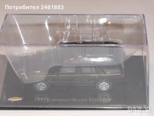 1/43 метална колекционерска количка CHEVY BLAZER новa, снимка 4 - Колекции - 50111644