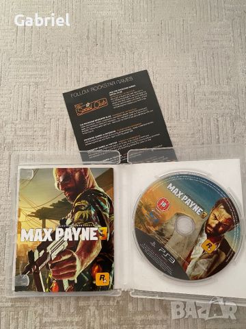 Max Payne 3 PS3, снимка 2 - Игри за PlayStation - 46653626