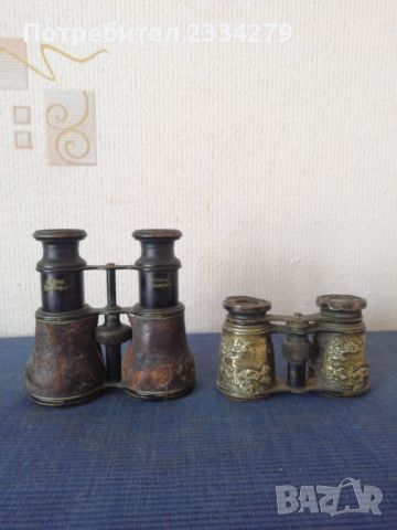 Стар бинокъл използван и във войната.  Малък бинокъл, немски с,, ЛОВНИ МОТИВИ", снимка 1 - Антикварни и старинни предмети - 44009907