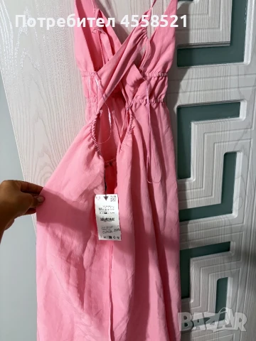 Дълга рокля на Zara, снимка 3 - Рокли - 51393230