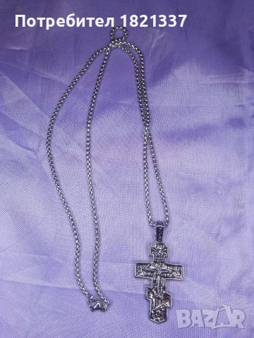 Кръст, снимка 4 - Колиета, медальони, синджири - 53397301