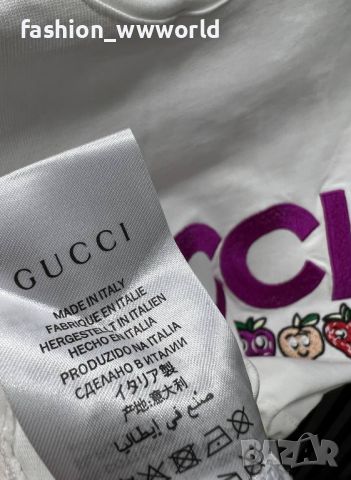 дамска тениска GUCCI-реплика, снимка 6 - Тениски - 46041325