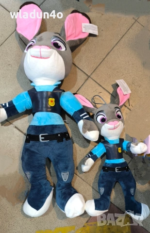 Героите от Зоотрополис-заекаДжуди Хопс лисица Ник Уайлд-10.50е-18е, снимка 4 - Плюшени играчки - 49650793