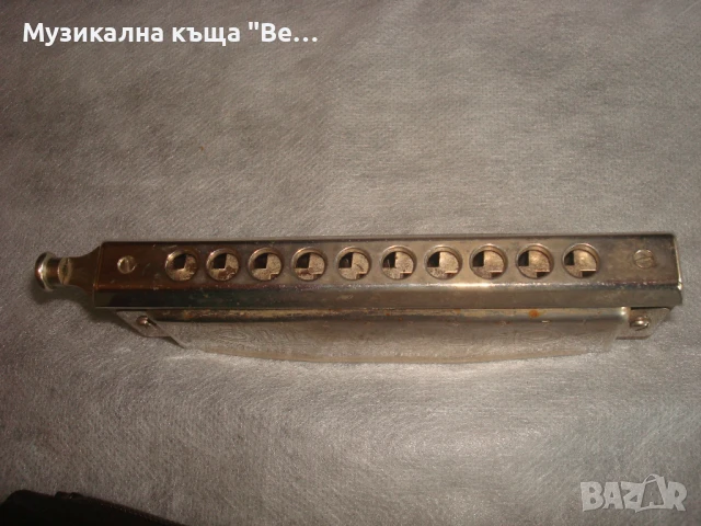 Хармоника с регистър и калъфче, снимка 2 - Духови инструменти - 51019684