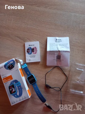 Детски смарт часовник SWK-110BUMK2 Denver BLUE, снимка 2 - Детски - 49871664